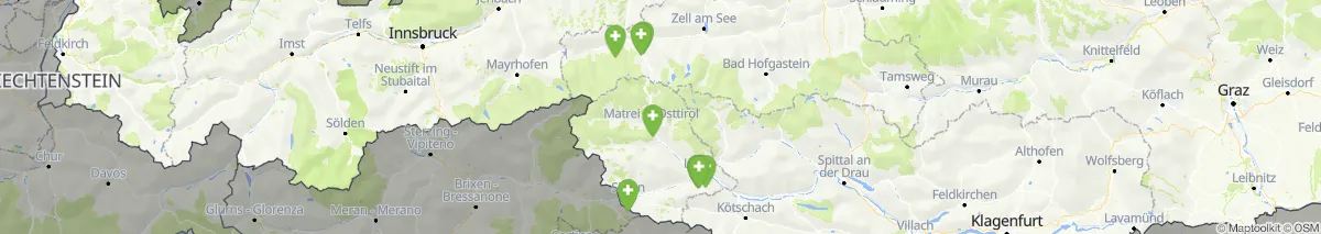Map view for Pharmacies emergency services nearby Prägraten am Großvenediger (Municipality, Tirol) (28)